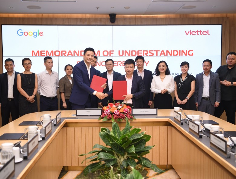 Viettel hợp tác với Google thúc đẩy chuyển đổi số lĩnh vực giáo dục và điện toán đám mây tại Việt Nam