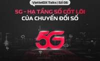 VIETTELDX TALKS #6 - "5G – HẠ TẦNG SỐ CỐT LÕI CỦA CHUYỂN ĐỔI SỐ"