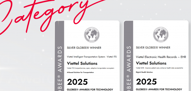 Viettel Solutions có 4 sản phẩm dẫn đầu hạng mục tại IT World Awards 2025