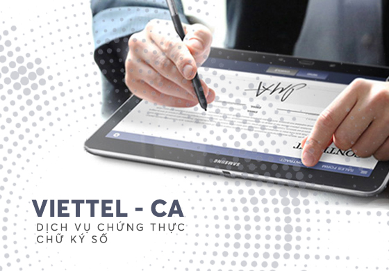 Viettel CA – Dịch vụ chứng thực số