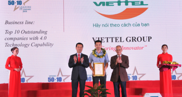 Viettel đứng đầu danh sách các doanh nghiệp CNTT hàng đầu Việt Nam