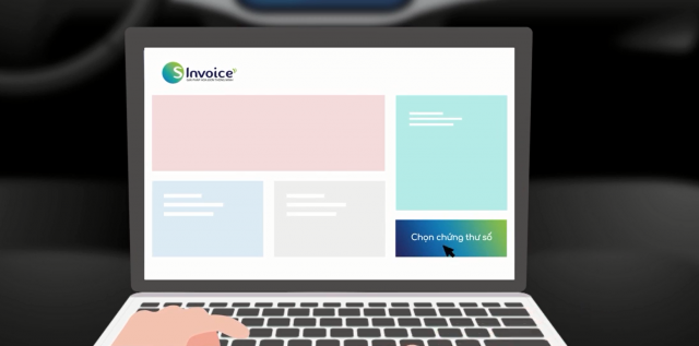 Với S-invoice, doanh nghiệp có thể ký hóa đơn mọi lúc, mọi nơi, qua thiết bị USB Token